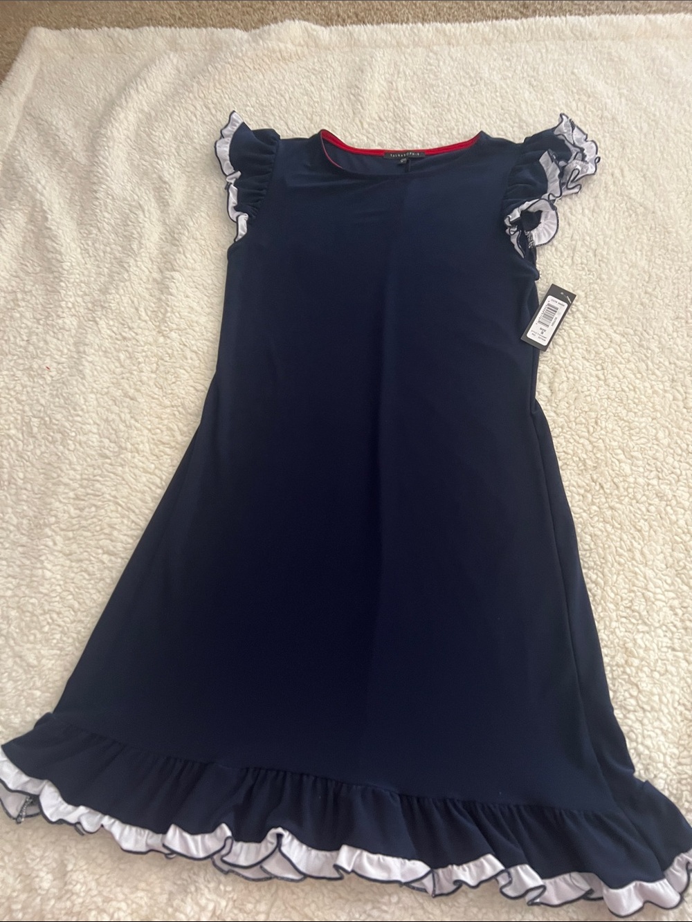 Tash + Sophie Navy dress- Size S